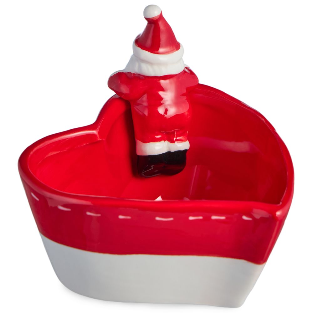 САЛАТНИК В ФОРМЕ СЕРДЦА КОЛЛЕКЦИЯ "CHRISTMAS GIFT" 13,5*13*10,5 СМ, 300 МЛ