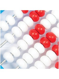 Счеты детские, пластик. Размер 145х205х20  (СЧ_20384)