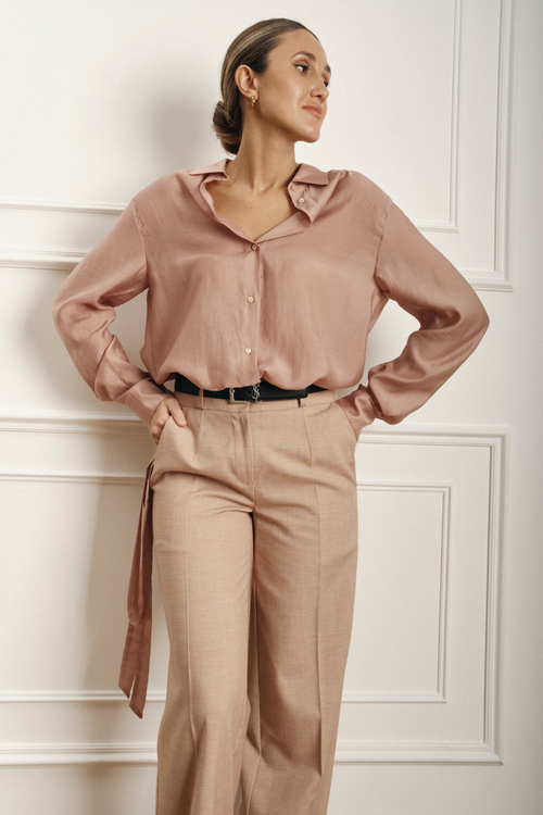 Блуза с лентой pnk