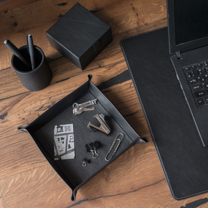 Лоток для мелочи Теленок Черный