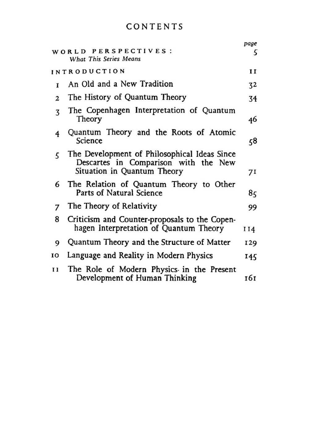 Physics & Philosophy | Werner Heisenberg