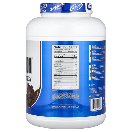 Gaspari Nutrition, MyoFusion®, улучшенный протеин, молочный шоколад, 1,81 кг (4 фунта)