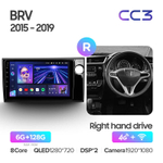 Teyes CC3 9" для Honda BR-V 2015-2019 (прав)