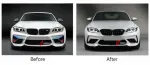 Обвес для BMW 2 серии F22 F23 F87 Передний бампер 2014-2020 БМВ