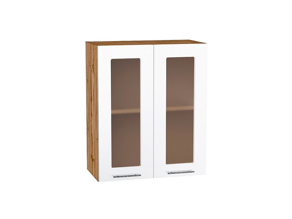 Шкаф верхний с 2-мя остекленными дверцами Валерия-М