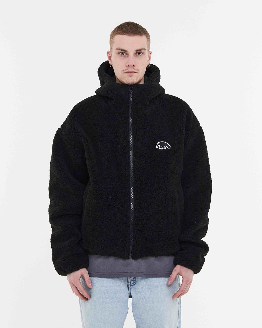 Куртка Anteater Comfy Sherpa SS23 Черная