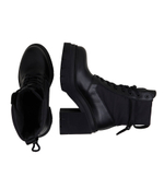 Кожаные ботильоны kris heellubt90 lt HUGO - черный(50504746)