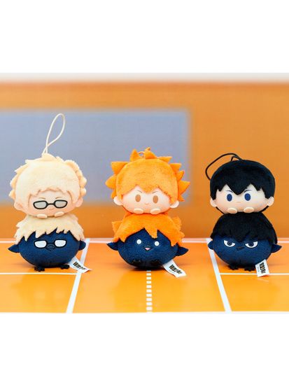 Фигурка-брелок плюшевая Haikyuu!! Волейбол!! Kei Tsukishima Кей Цукишима 10см