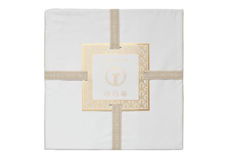 Простыня на резинке 180х200х30 белая