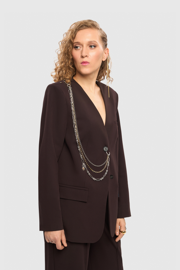 Жакет горячий шоколад с обвесом HITROSPLETENIA