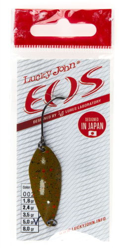 Блесна колеб. Lucky John EOS длин.39мм/05.0г 002