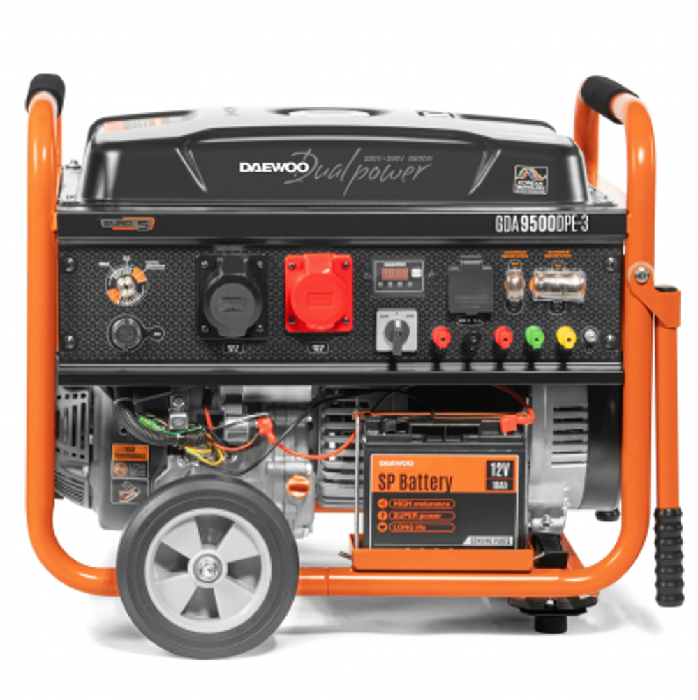 Генератор бензиновый DAEWOO GDA 9500DPE-3