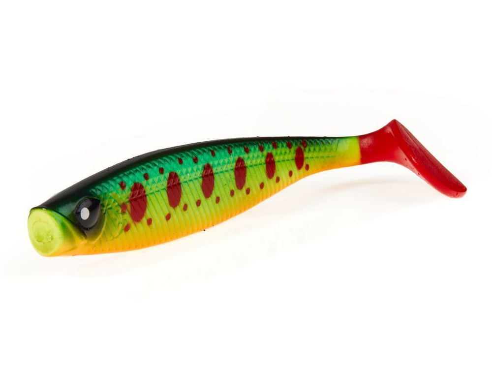 Виброхвост LJ 3D Red Tail Shad 5" (12.7 см), цвет PG01, 3 шт.