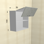 Лофт Бетон светлый ПГПМ 800