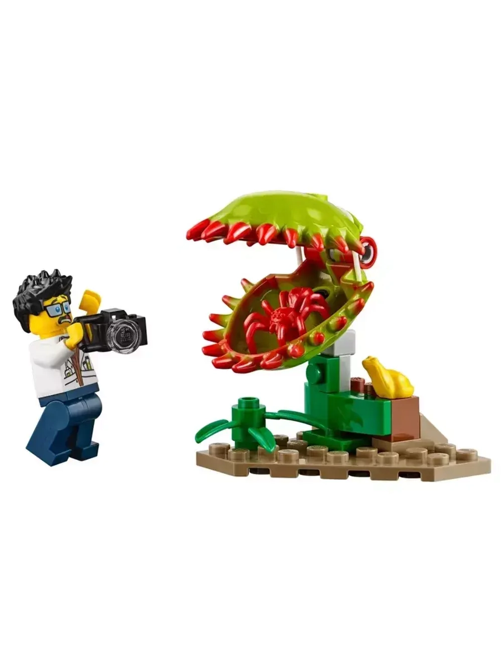 Конструктор Сити База исследователей джунглей 857 деталей