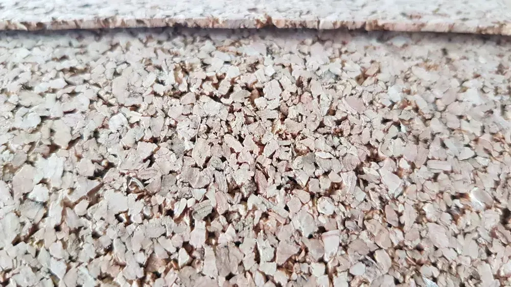 Пробковая подложка 2 мм IBERCORK, Португалия, под ламинат и паркет, рулон 10 кв.м, натуральная тепло- и шумоизоляция