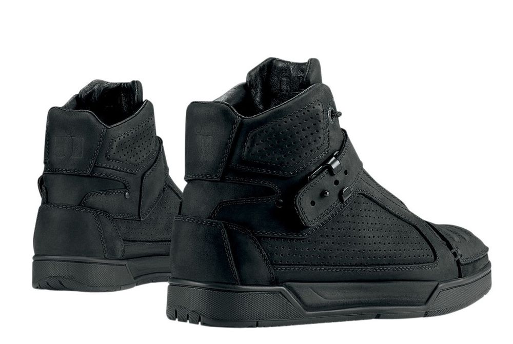 Мотоботы - ICON TRUANT (черные)