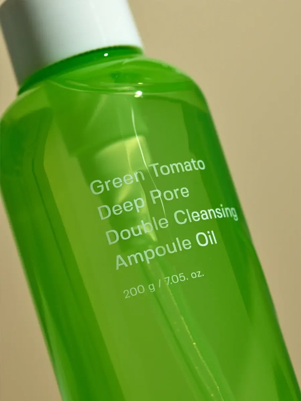 Sungboon Editor Ампульное гидрофильное масло с экстрактом зелёного томата Green Tomato Double Cleansing Ampoule Oil 200 мл