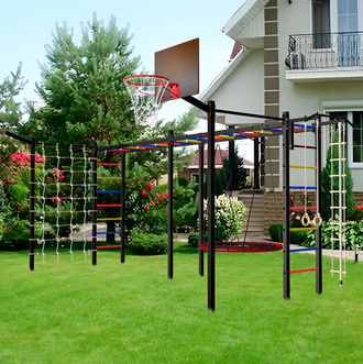 Уличные шведские стенки рукоход х 2