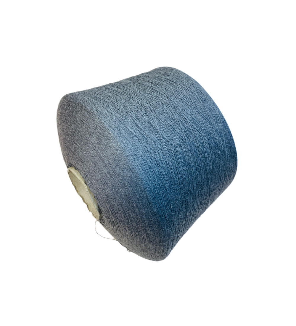 Пряжа на бобине (италия) 85% хлопок 15% кашемир 100г-1650м 200г