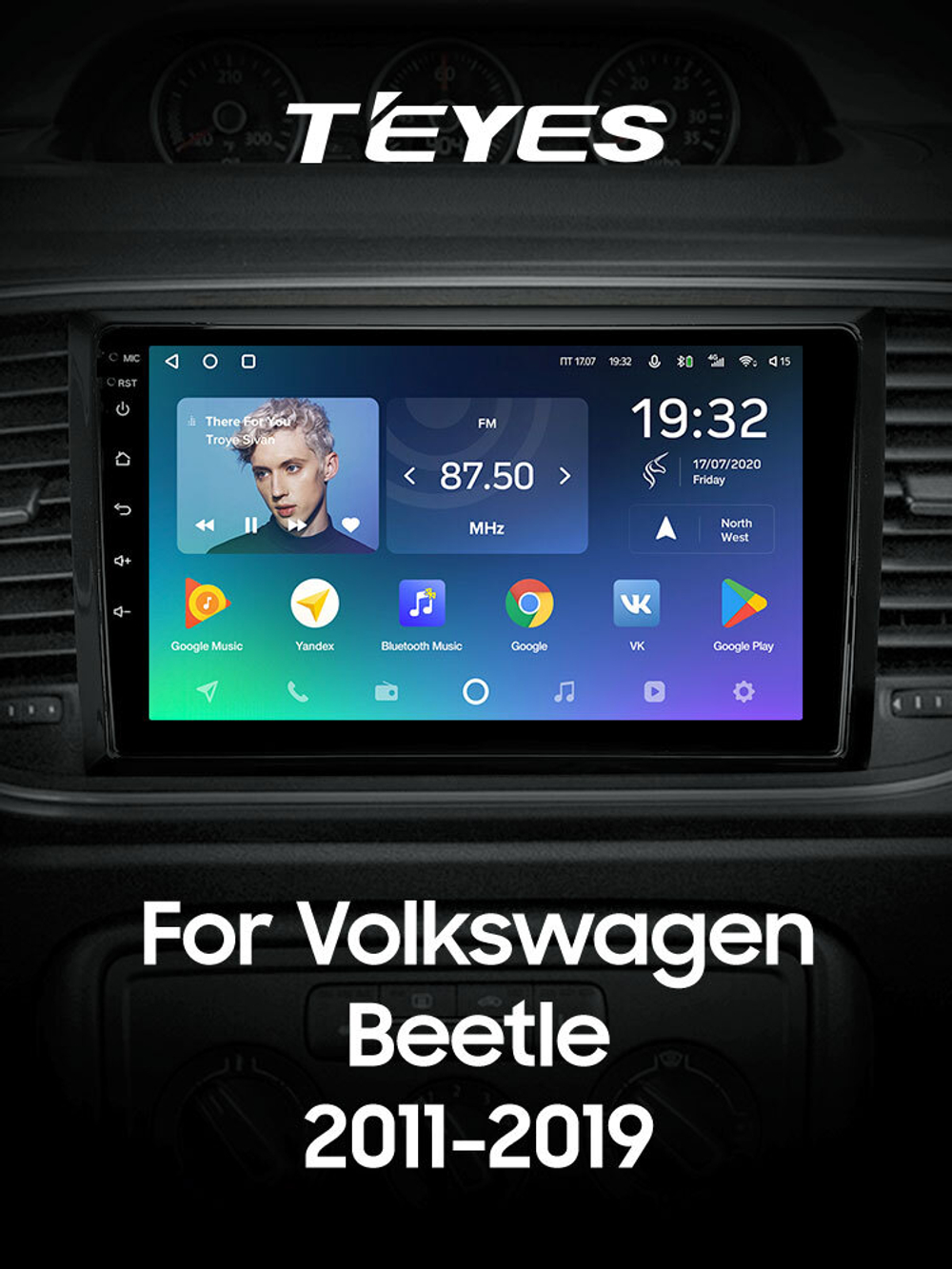 Teyes SPRO Plus 9"для Volkswagen Beetle A5 2011-2019