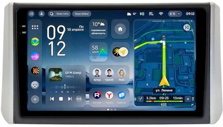 Магнитола для Mitsubishi Xpander, Xpander Cross - Teyes CC4-PRO монитор 9.5" 2K QLED на Android 13, Snapdragon 778G, AI, CarPlay, DSP, 4G SIM-слот
