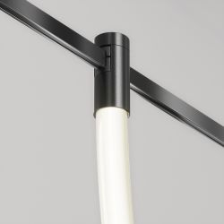 Трековый однофазный магнитный светодиодный светильник Maytoni Flarity   TR154-1-27W4K-B