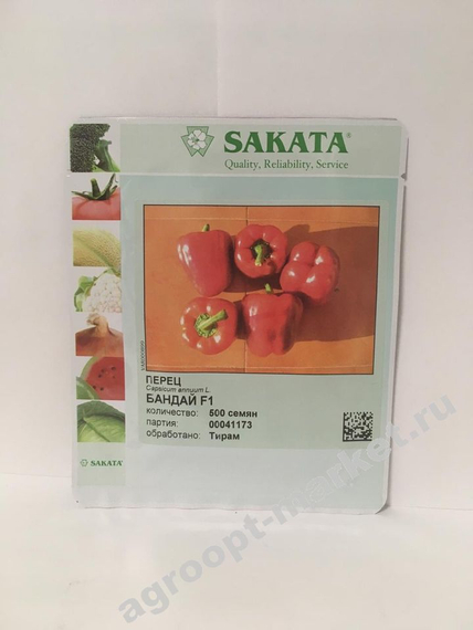 Бандай F1 семена перца сладкого (Sakata / Саката) – фото 2