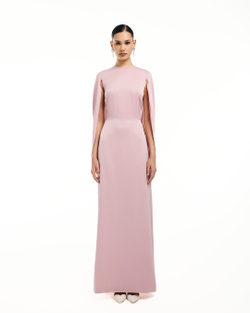 Платье Reina (Рейна) грязно-розовое