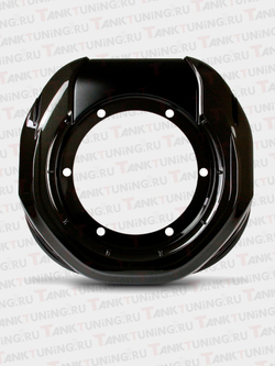 Бокс запасного колеса BRM чёрный металлик для Tank300