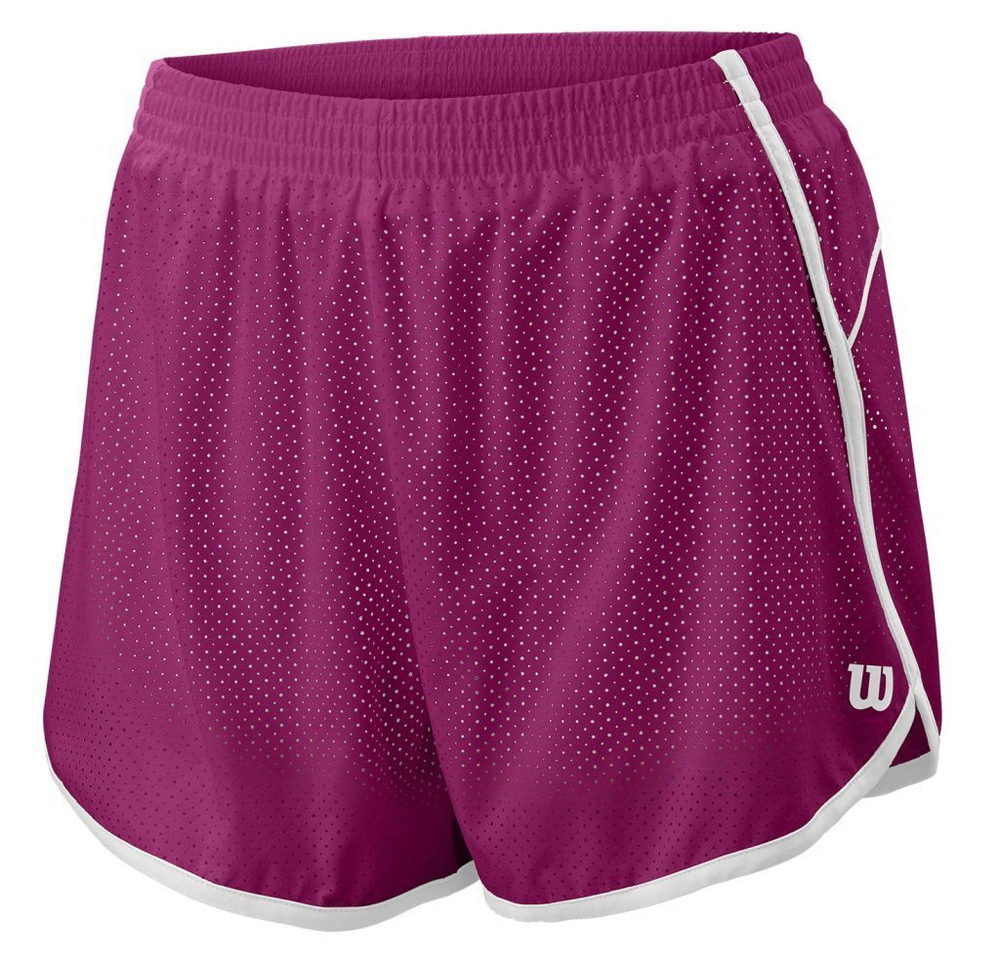 Женские Шорты теннисные Wilson Women Competition Woven 3.5 Short - Фиолетовый