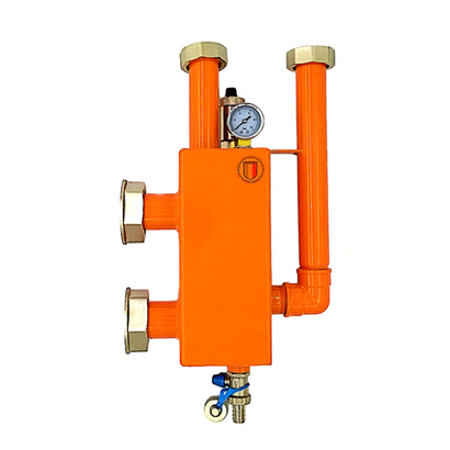 ViEiR Гидравлическая стрелка с накидными гайками 1", 1 м3/час (VR205)