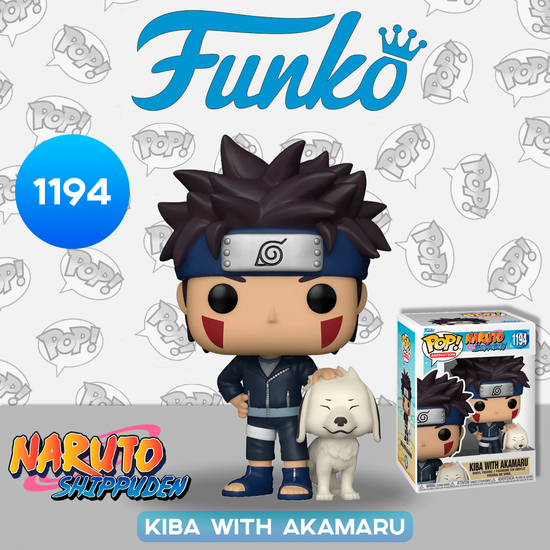 Фигурка Funko POP! Animation Naruto Shippuden Kiba w/Akamaru (1194) 49804