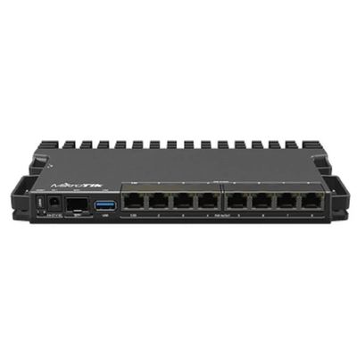 MikroTik RB5009UPr+S+IN Маршрутизатор CPU ARM64, 4 ядра 350-1400MHZ, 1GB RAM, 7*1Gbit RJ45, 1*2.5gbit RJ45, PoE out 1-7port
