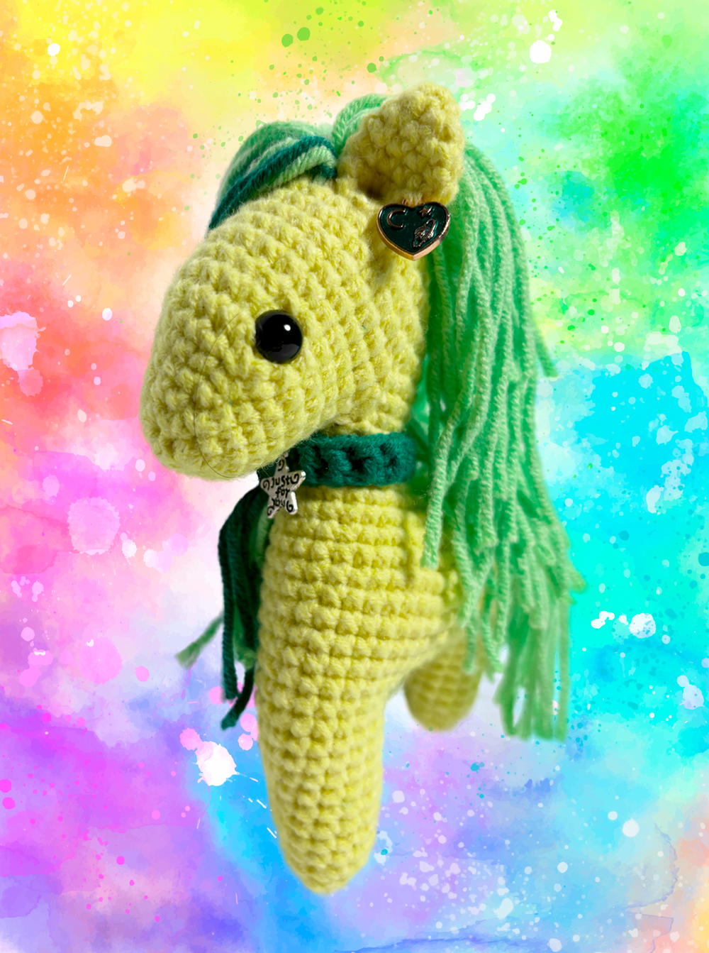 Брелок (вязаный) / Лошадка #12