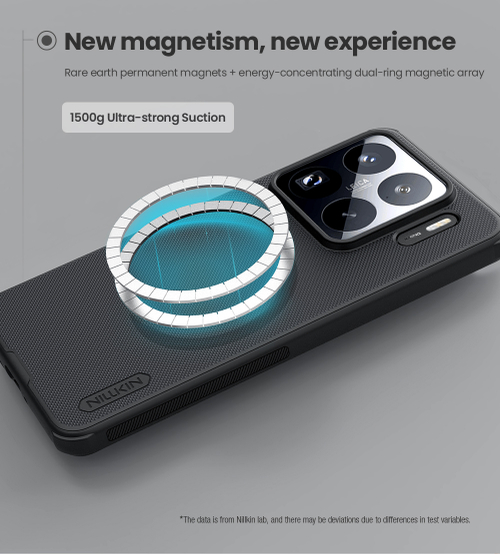 Чехол противоударный от Nillkin c поддержкой MagSafe для Xiaomi 15S Pro, серия Super Frosted Shield Pro Magnetic Case