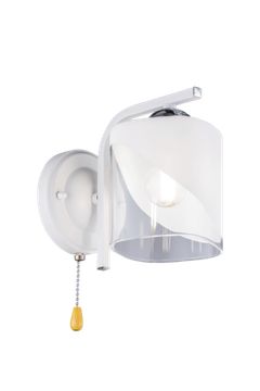 07245/1W WHITE+CHROME (4) Бра (RL)