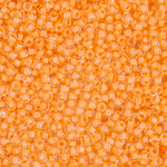 Японский бисер TOHO Round 11/0 (№962), окрашенный изнутри прозрачный