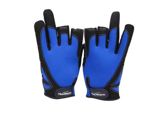 Перчатки Tsurinoya 3-half-finger lure gloves
