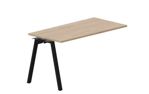 стол Arena 1380х680х750мм (меламиновый аутлет) - приставной элемент