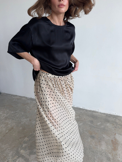 юбка IWON voluptuous горох