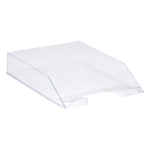 Лоток для бумаг горизонтальный прозрачный "Фаворит" (Стамм)