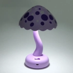 Настольная лампа «Sweet - Гриб» LED 13,2*19,5 см, USB 3w 3.7v, Фиолетовый