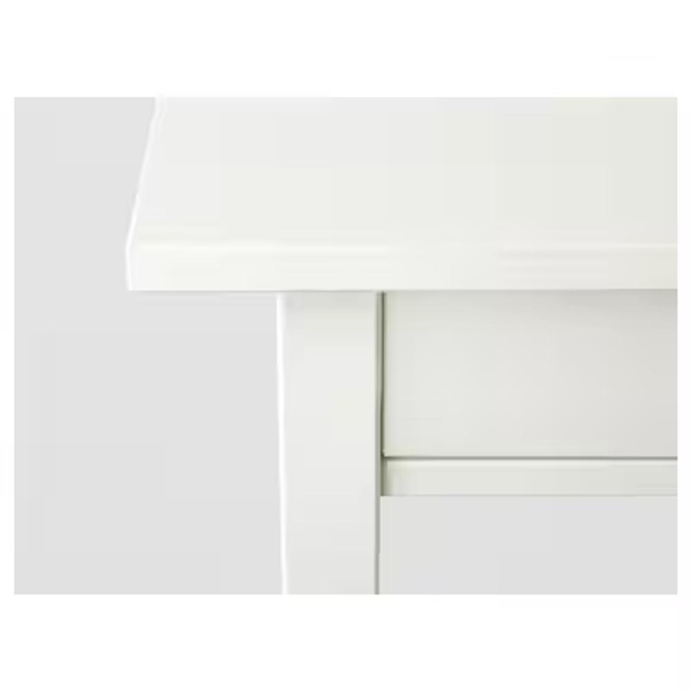 ХЕМНЕС HEMNES Тумбочка 46х35 см с выдвижным ящиком белый