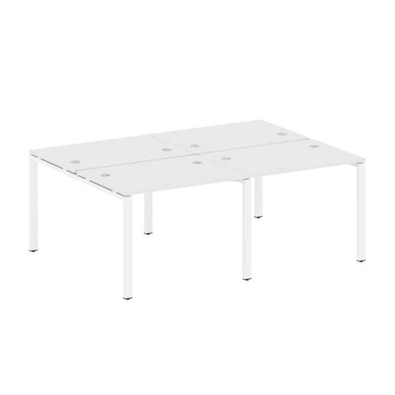 Метал Систем Рабочая станция на 4 места на П-образном м/к БП.СМ-4.1