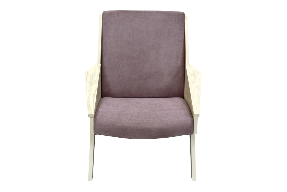 Кресло БЭМБИ АМБЕР Д арт.GS-341767 1 уп. (каркас дуб, сиденье Verona Rose розовое).