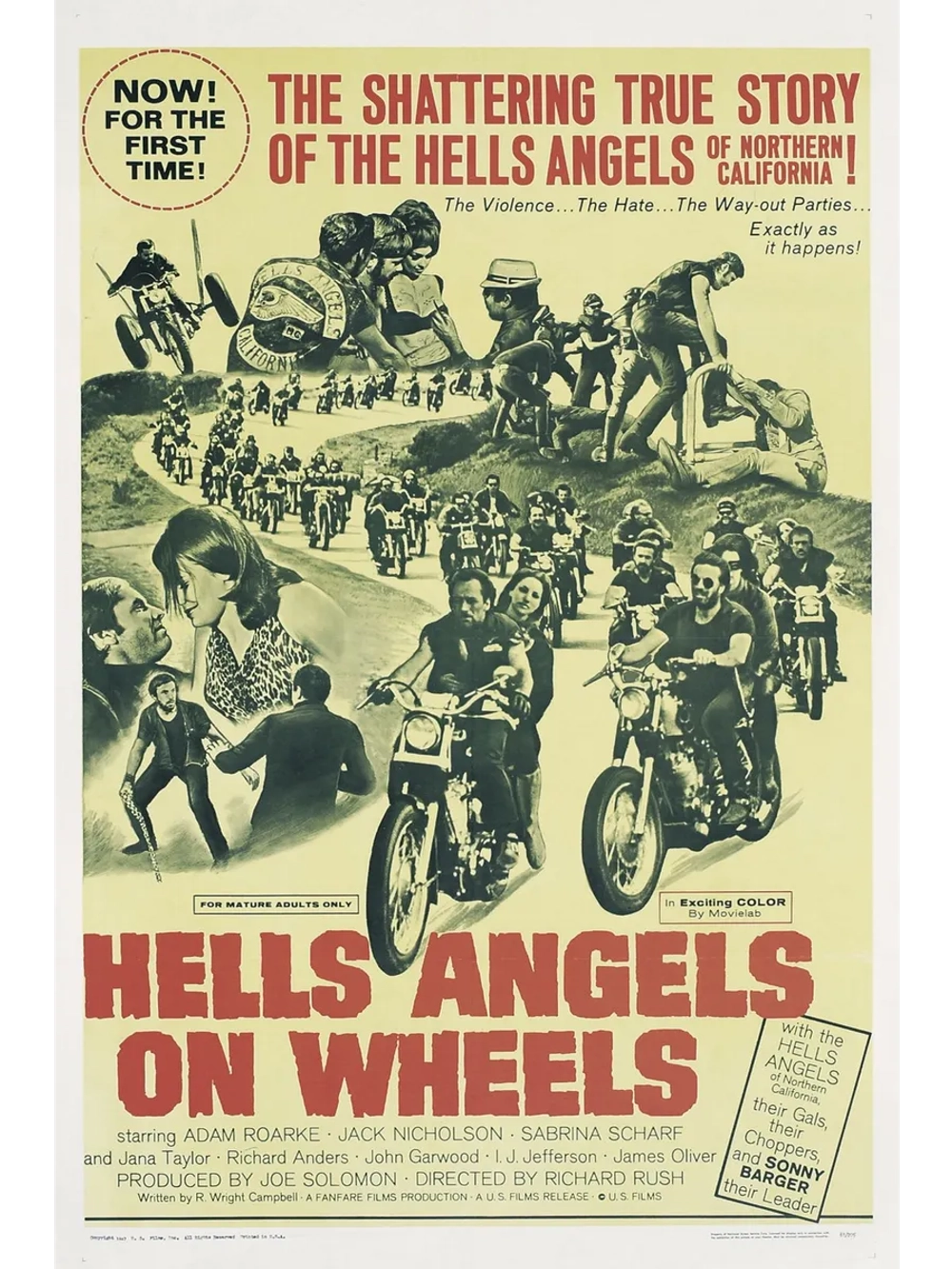 Мотоангелы ада (1967) (DVD-R)