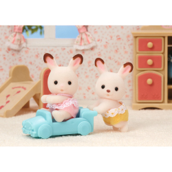 Epoch 5420 — Sylvanian Families «Близнецы кроликов с шоколадными ушками» 5420 — фото 2