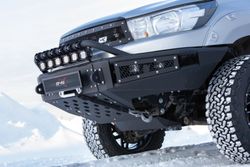 Бампер силовой передний BMS ALFA для Тойота Хайлюкс 2015-2020
