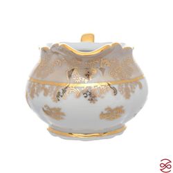 Молочник Crown Aristokrat Охота бежевая 400 мл